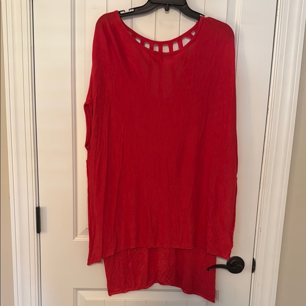 Women’s tunic type Wishlist brand short sleeve shirt size M/L